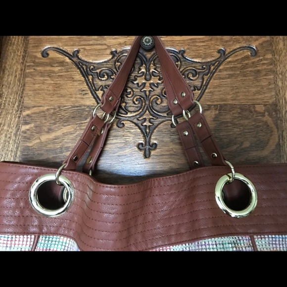 Steve Madden Faux Leather Tote EEUC! - Picture 3 of 4